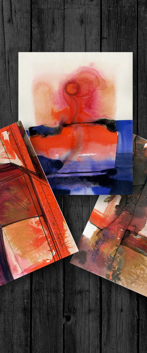 Abstraction Collection 2 by Kathy Morton Stanion