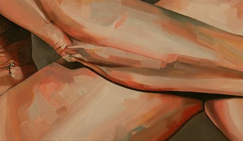 A Slice of Flesh Seated by Jo Beer