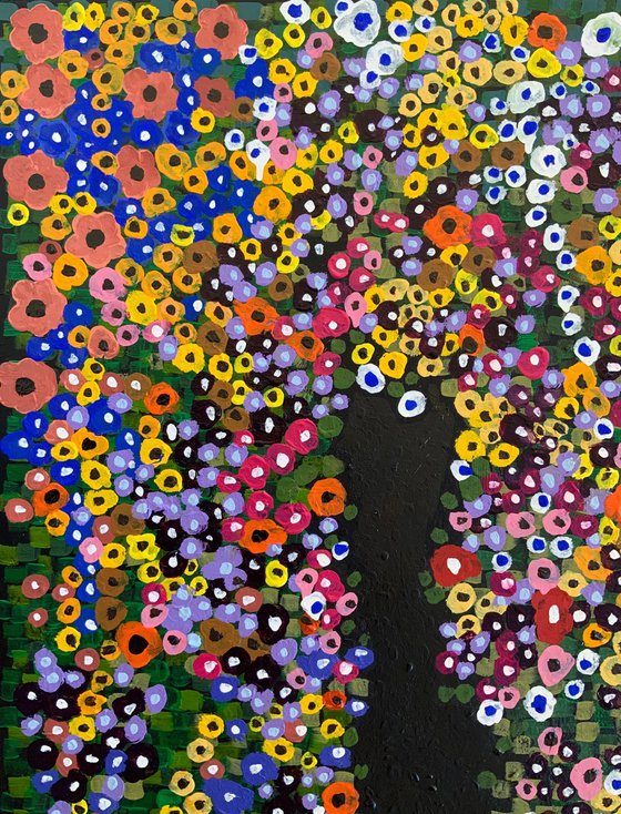 KLIMT'S NIGHT GARDEN