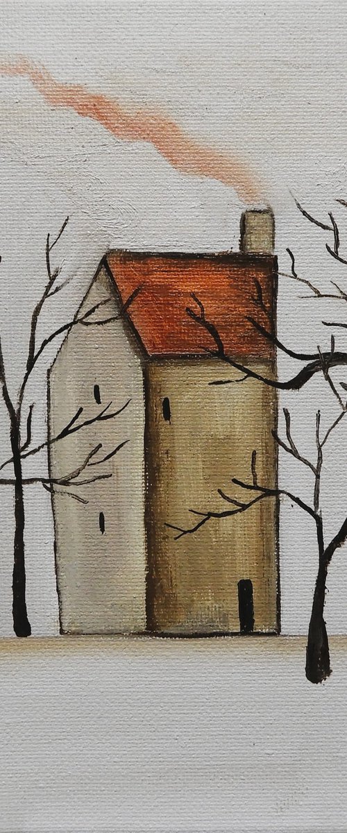 The house between the trees by Silvia Beneforti