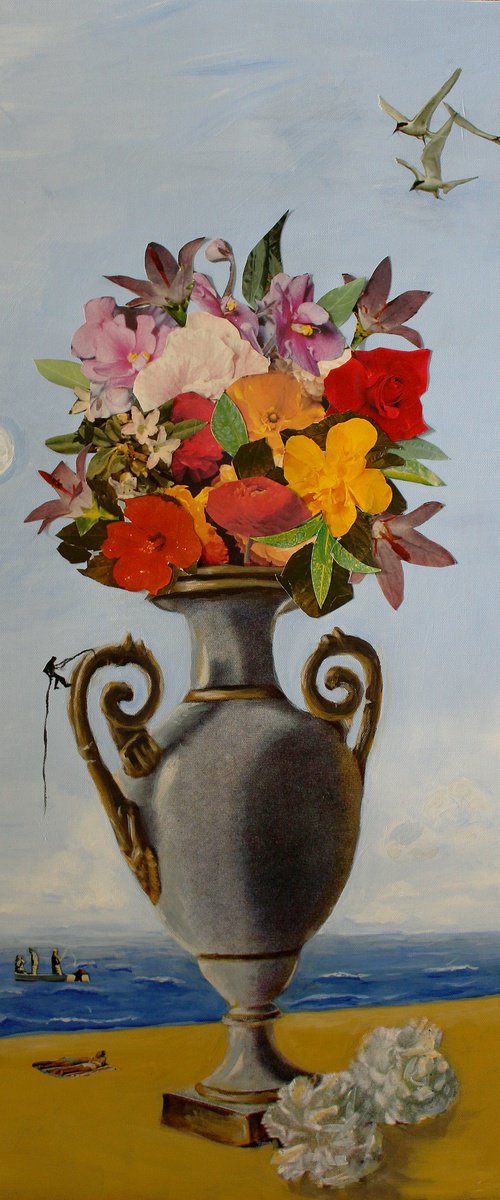 Still life on canvas by Maya Land