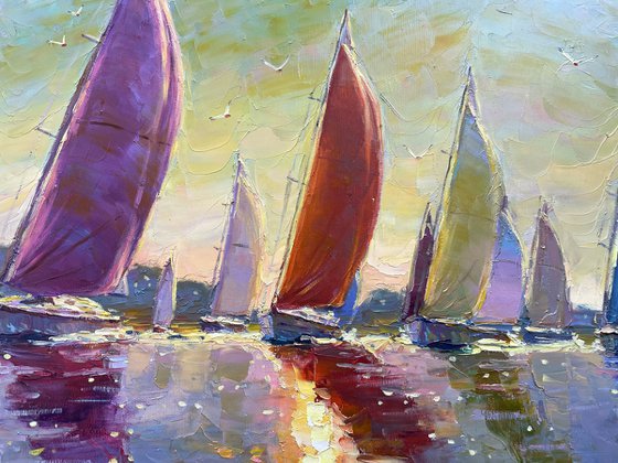 "Sailing regatta"