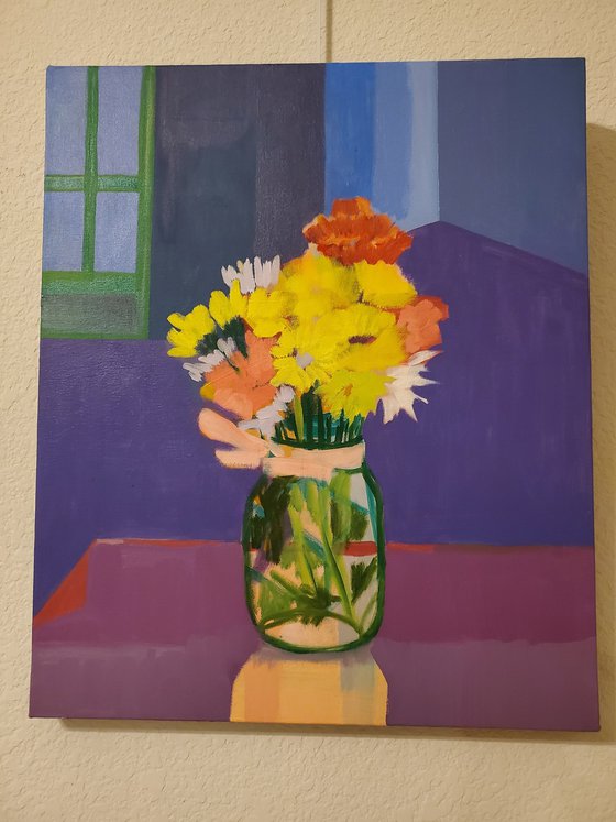 Flowers in a Room