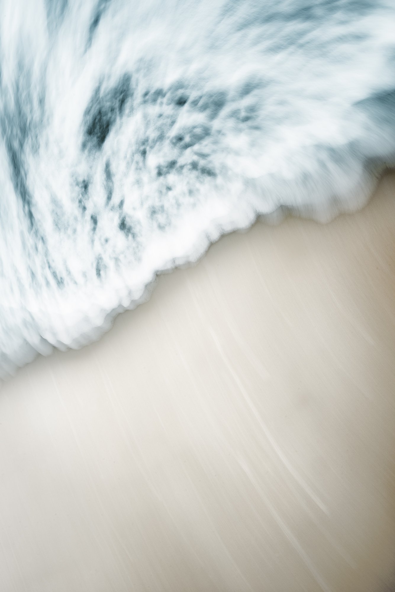 Impressionistic Landscape Photograph By Adam Regan, 20 X 30, Utorda Wave Ii, Original Artwork