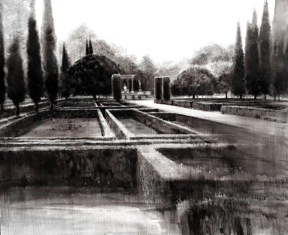 Impressionistic Botanical Oil Painting By Rafael Carrascal, 39 X 32", Capricho 2019. 100X81, Original Artwork