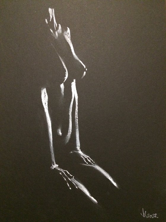 Nude noir #304 (21X29)cm