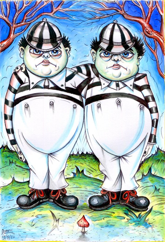 Tweedledum  & Tweedledee