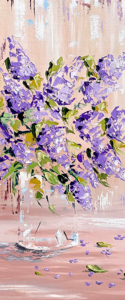 Flowers impasto by Tanya Stefanovich