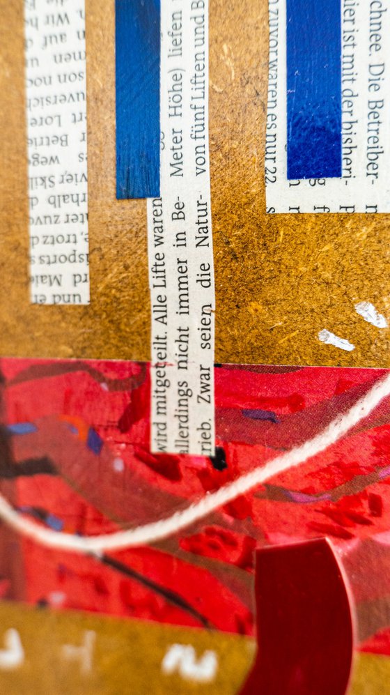Mixed Media Collage - GA-2