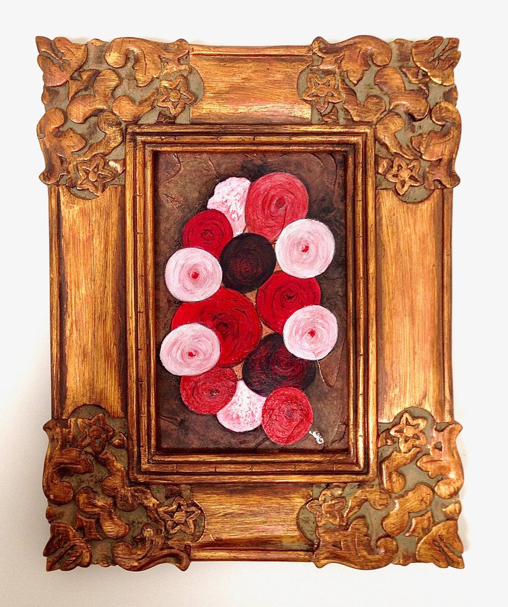 Farandole of roses by Eleanor Gabriel