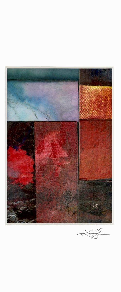 Abstract Collage 8 by Kathy Morton Stanion