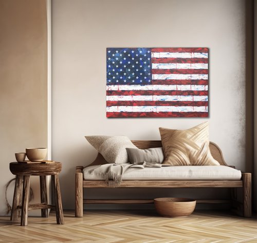 US Flag V by Paul Baaske