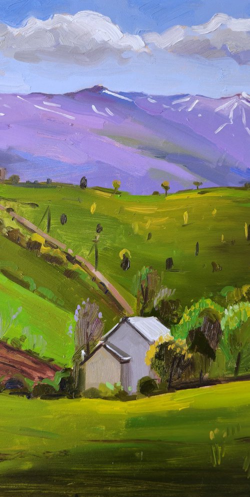 Early spring morning by Joan Mato