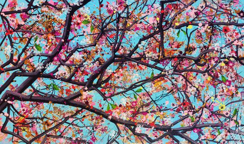 Sakura Sky by Angie Wright