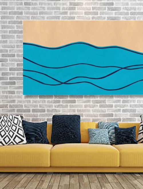 Modern Landscape #24 by Marina Krylova