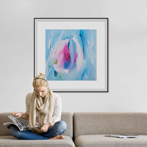 A Trip to Umbria (80x80 cm)