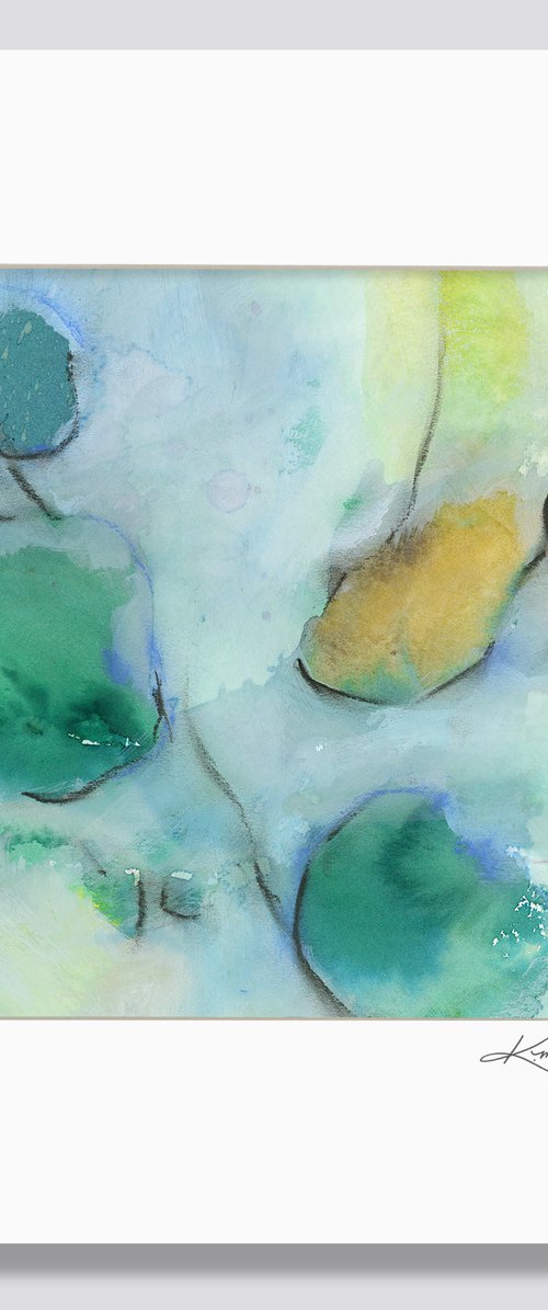 Tranquility Travels 19 - Abstract Painting by Kathy Morton Stanion by Kathy Morton Stanion