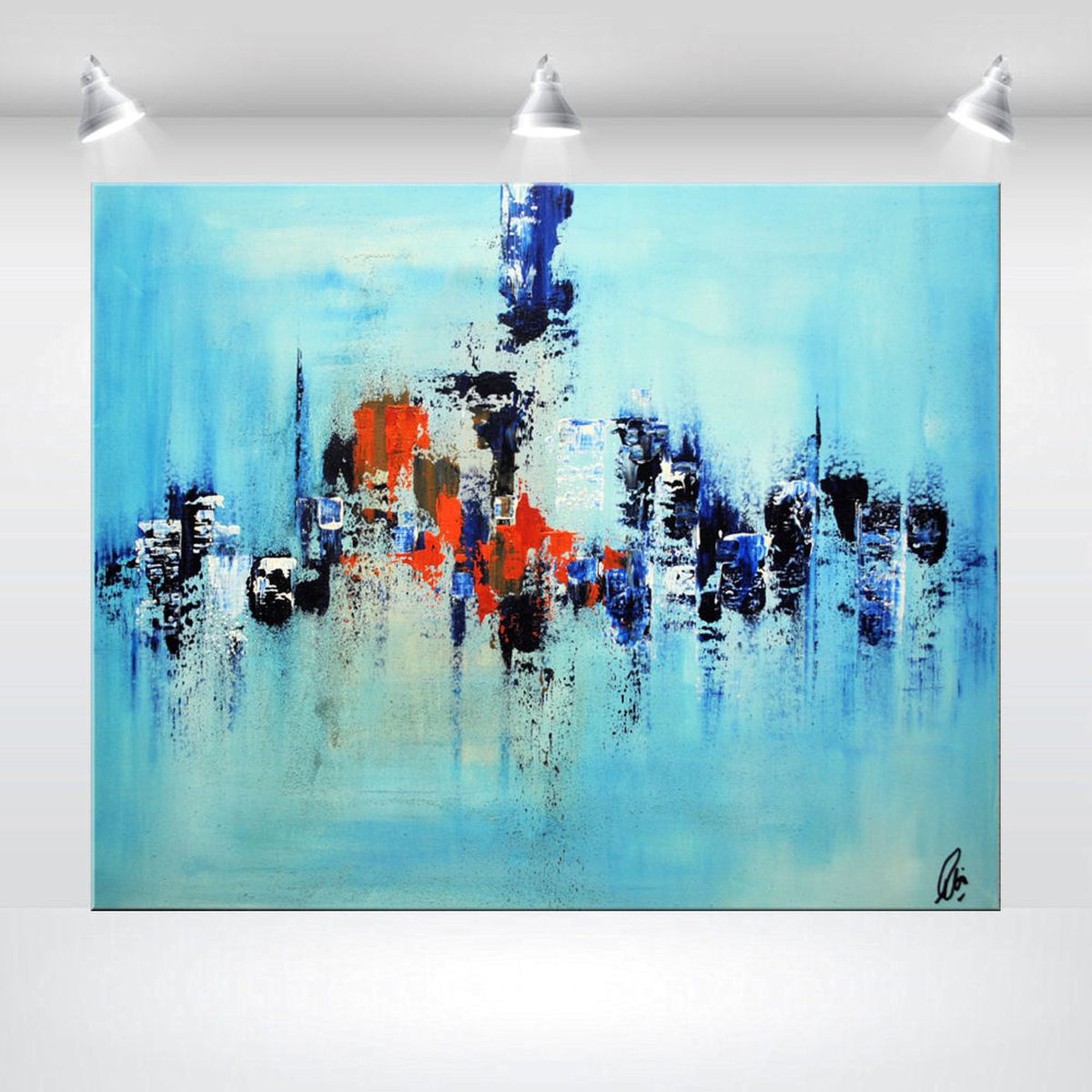 New Age Abstract Acrylic Painting Canvas A Artfinder