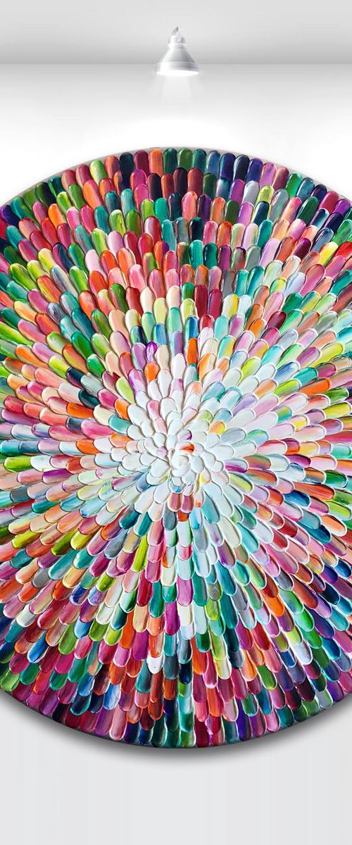 'Alacer' - 30x30” by Tatiana Georgieva