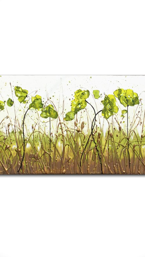 Copper Green Panoramic by Carol Wood