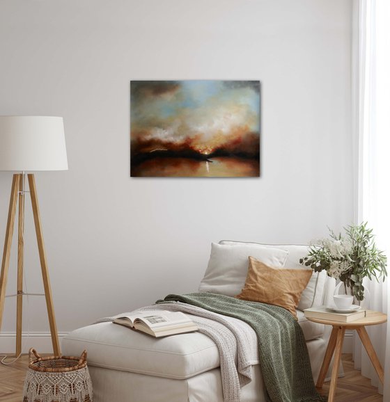 Sunset For Santorini