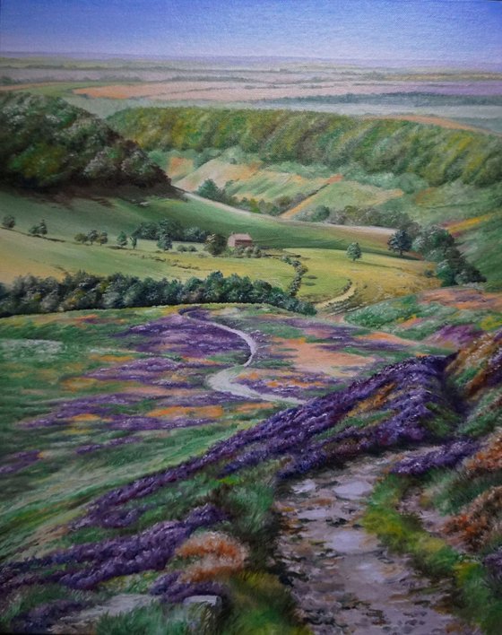 Horcum in Purple 20x16 SOLD