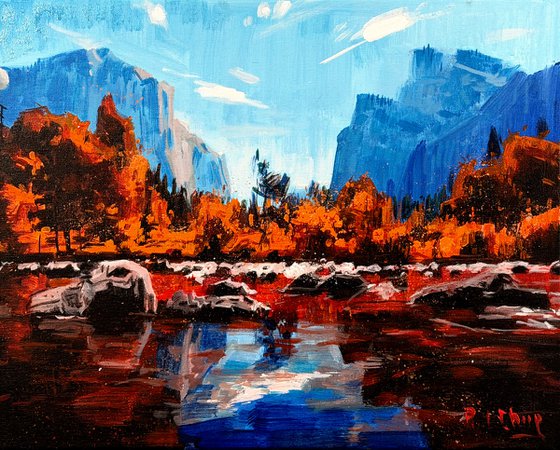 Autumn Light in the Valley