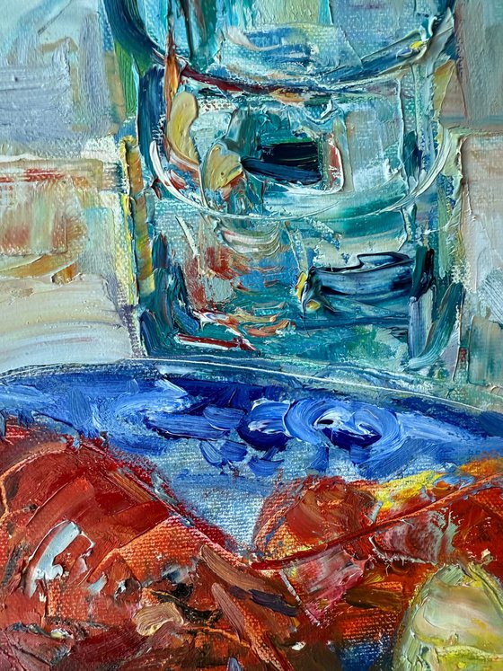 Still life with lobster