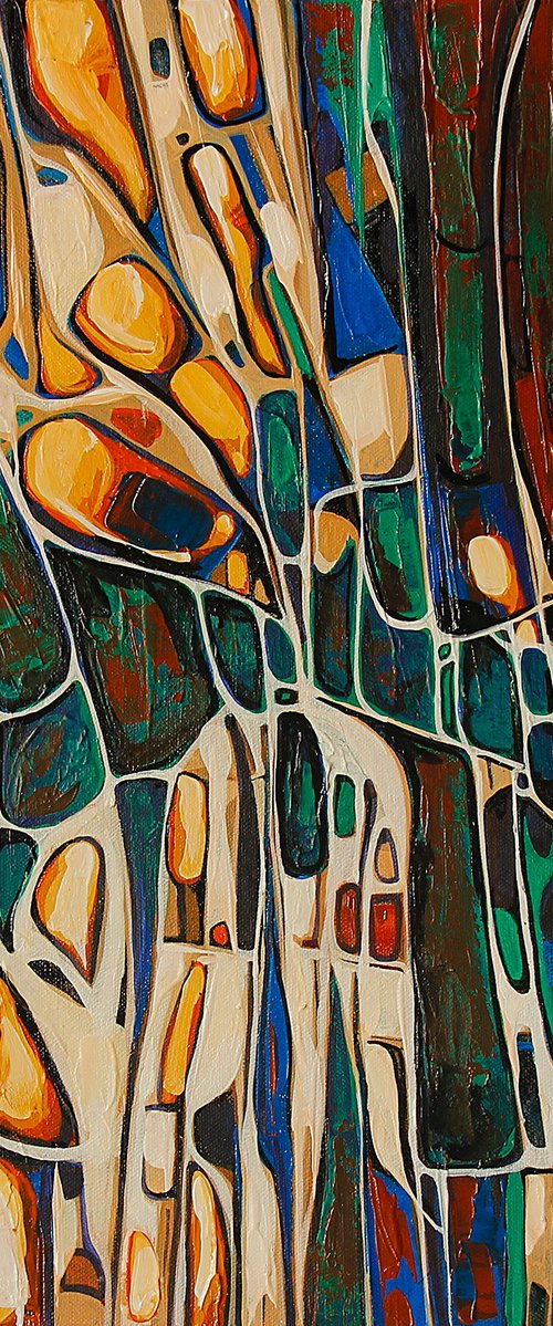 Modern nature art by ARTIST GURDISH PANNU