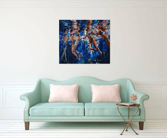 Drifting Under the Blue