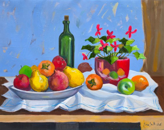 Still life with flowers