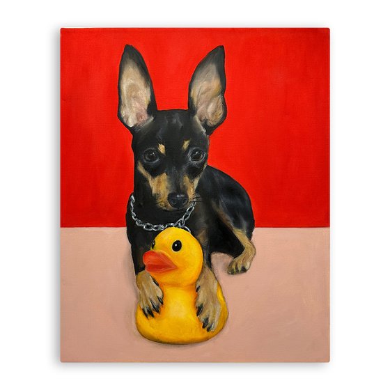 Tiny King and His Duck