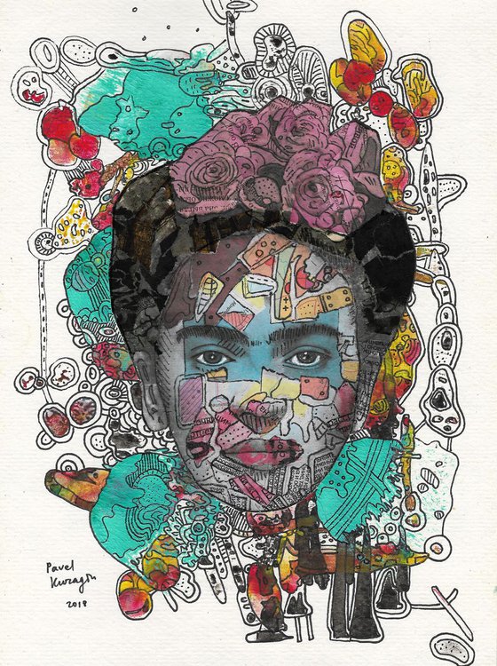 Portrait of Frida # 24
