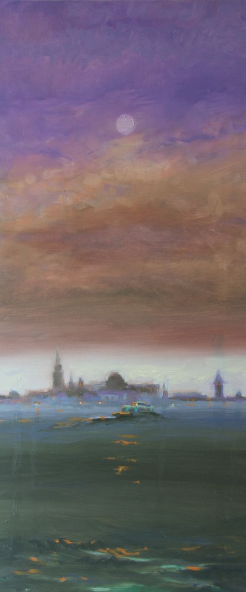 shoreline Venice by ming jing wang