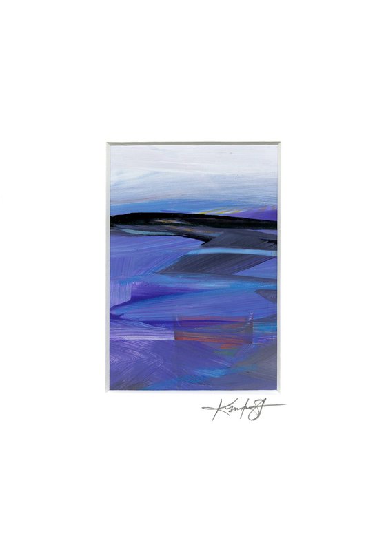 Journey 03 - Landscape painting by Kathy Morton Stanion