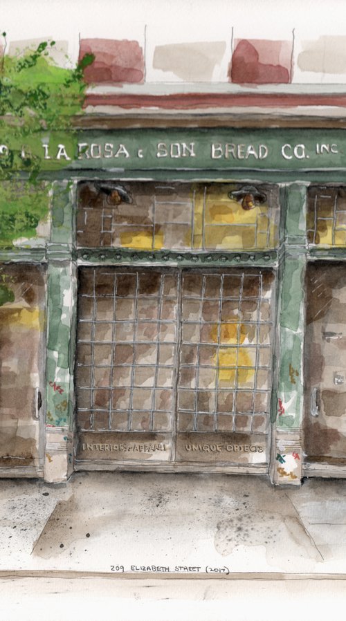 209 Elizabeth Street (Bread Co), Nolita, NYC by Peter Koval