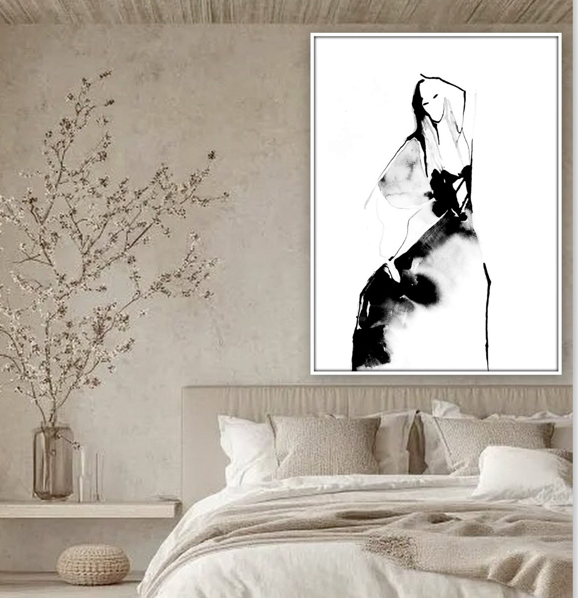  A Girl By Nadia Moniatis, 39 X 47, Artwork For Sale On Artfinder