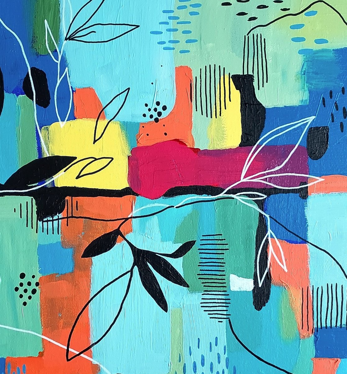  Entre Deux Battements De Lumiere By Axelle Biltgen, 20 X 20, Artwork For Sale On Artfinder