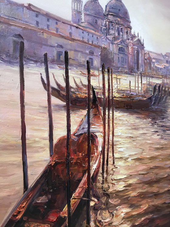 "Venice" original oil painting 70x50