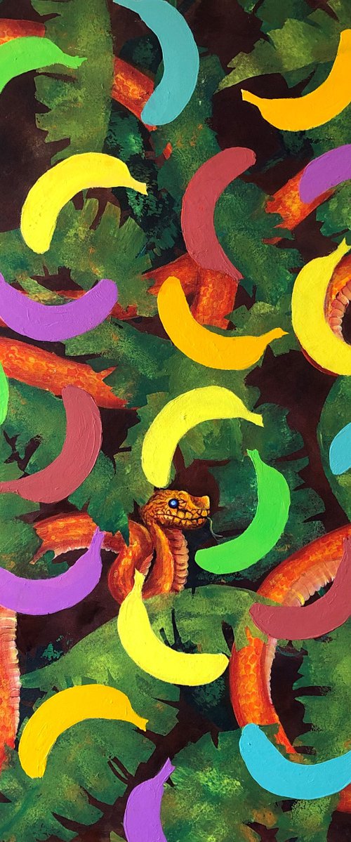 Banana  paradise by Lena Smirnova