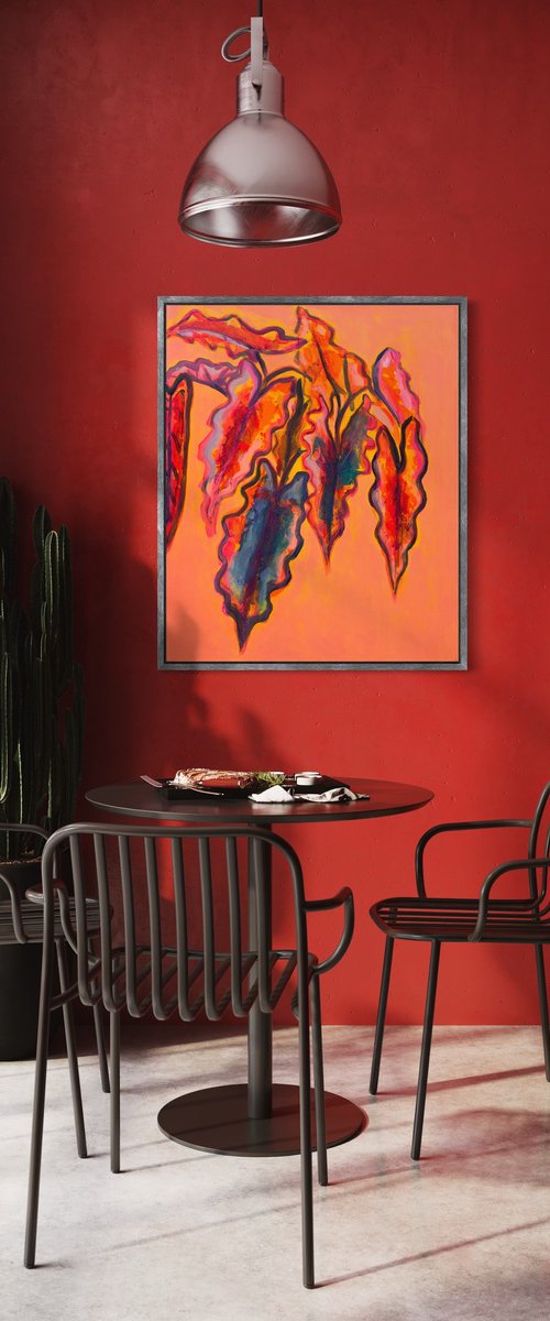 Alocasia Study II by Kathryn Sillince