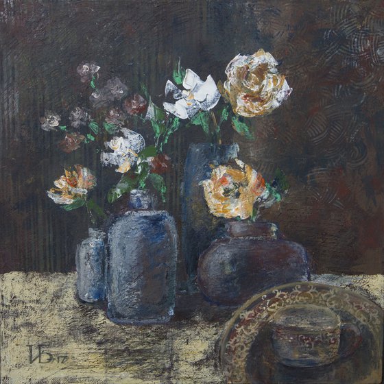 Still life in antique style