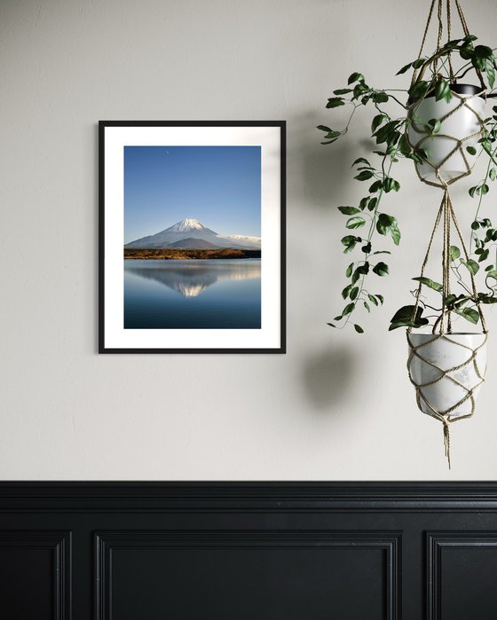 FUJI UNDER THE MOON