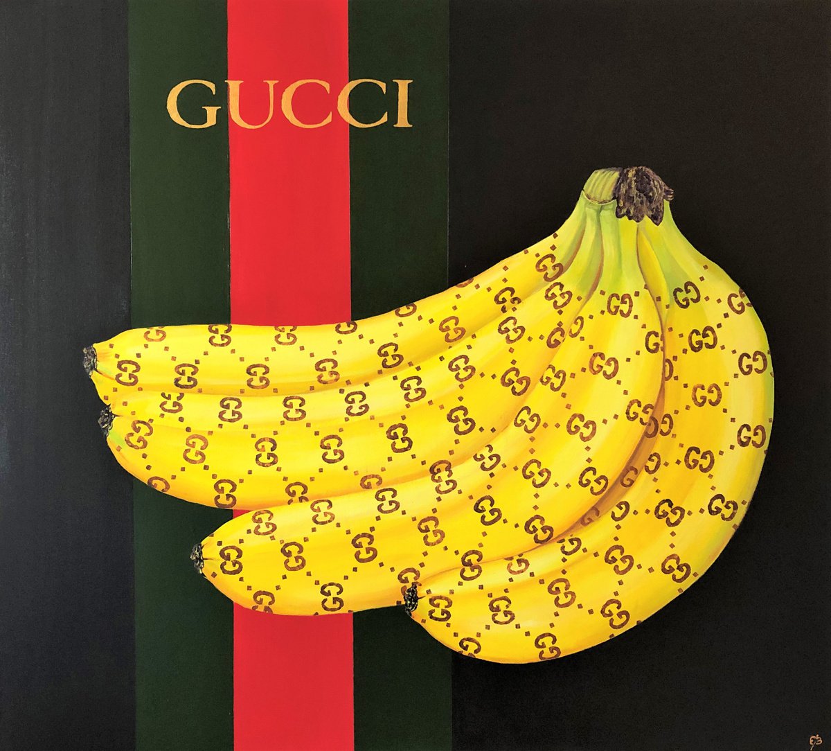GUCCI bananas by Lena Smirnova