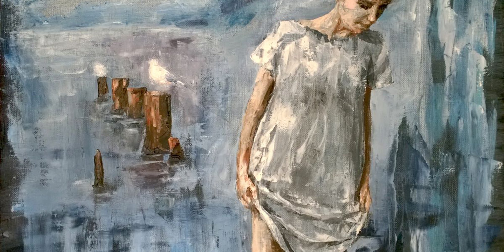 Art of the Day: "Looking deep, 2016" by Leonid Plekhanov