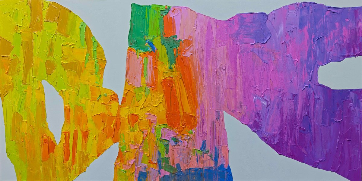  Inner Terrain By Abhishek Kumar, 52 X 28, Artwork For Sale On Artfinder
