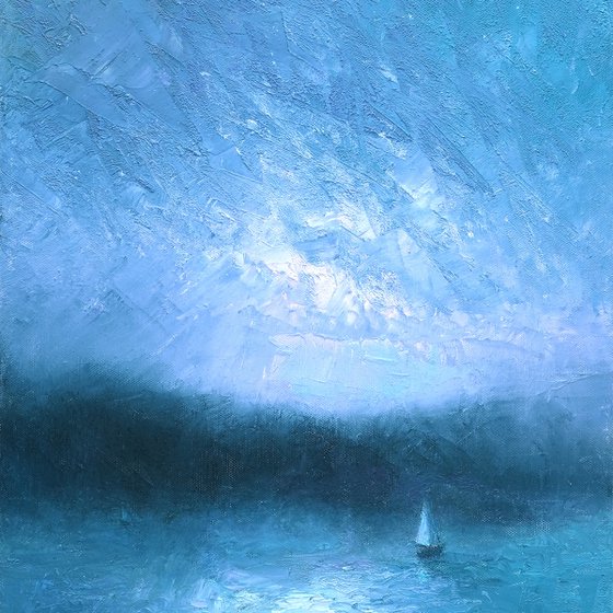 Misty island