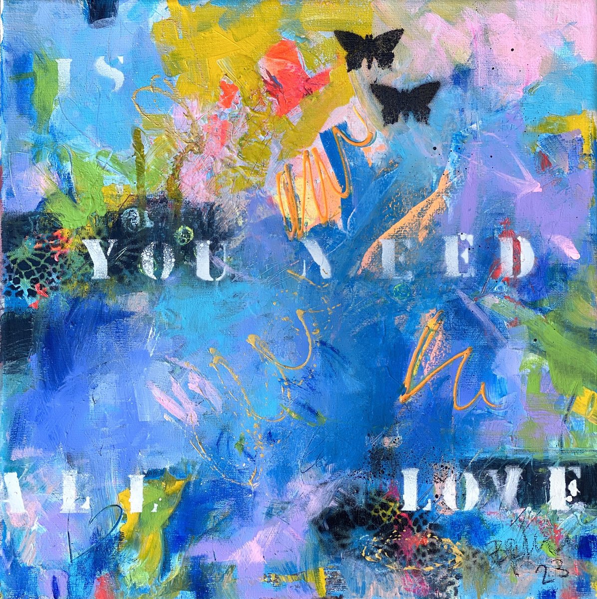 All You Need Is Love No.15 by Bea Garding Schubert