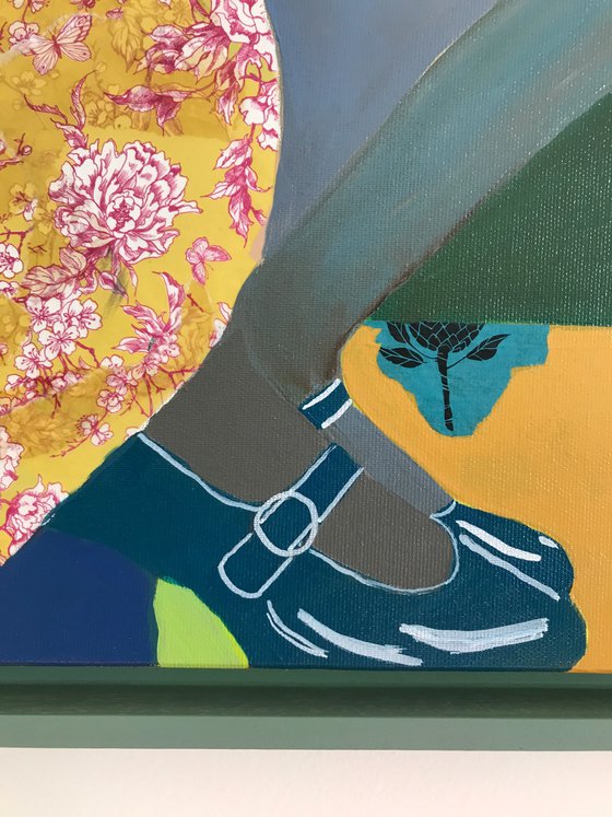 Varnished shoes