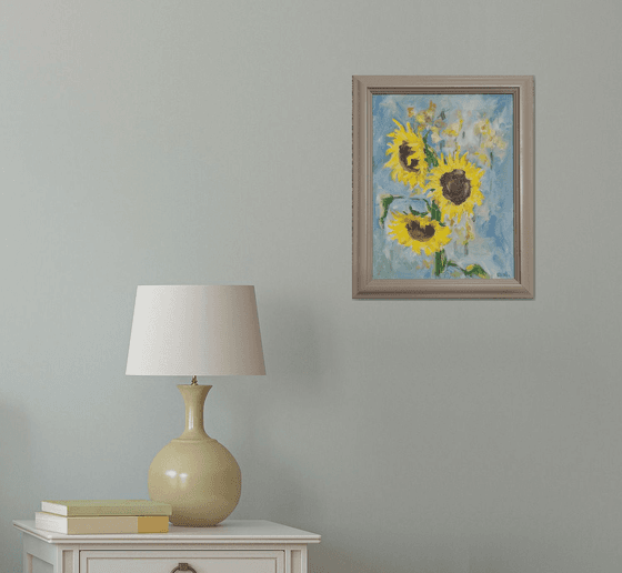 "Because the Sky is Blue" - Sunflowers